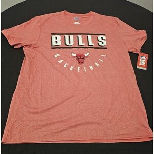 Chicago‎ Bulls NBA Fanatics Mens T-Shirt Size XL. NWT 100% Polyester